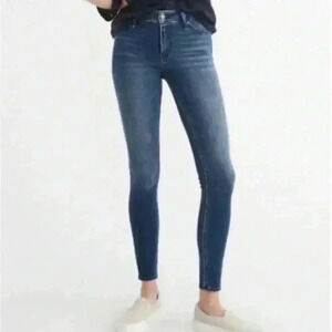 💙Abercrombie & Fitch | Harper Super Skinny Jeans, Darker Wash